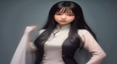 美女COS被艹游戏角色扮演系列封面，精致服装道具，专业摄影棚布景，角色还原度高